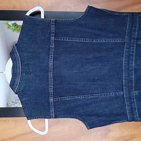 J Crew Denim Sleeveless Dress1 - Picture 7 of 10